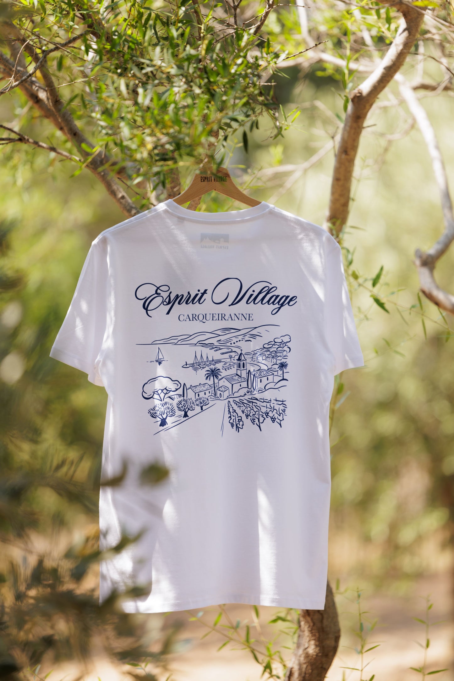 T-shirt "Carqueiranne" Unisexe - Blanc