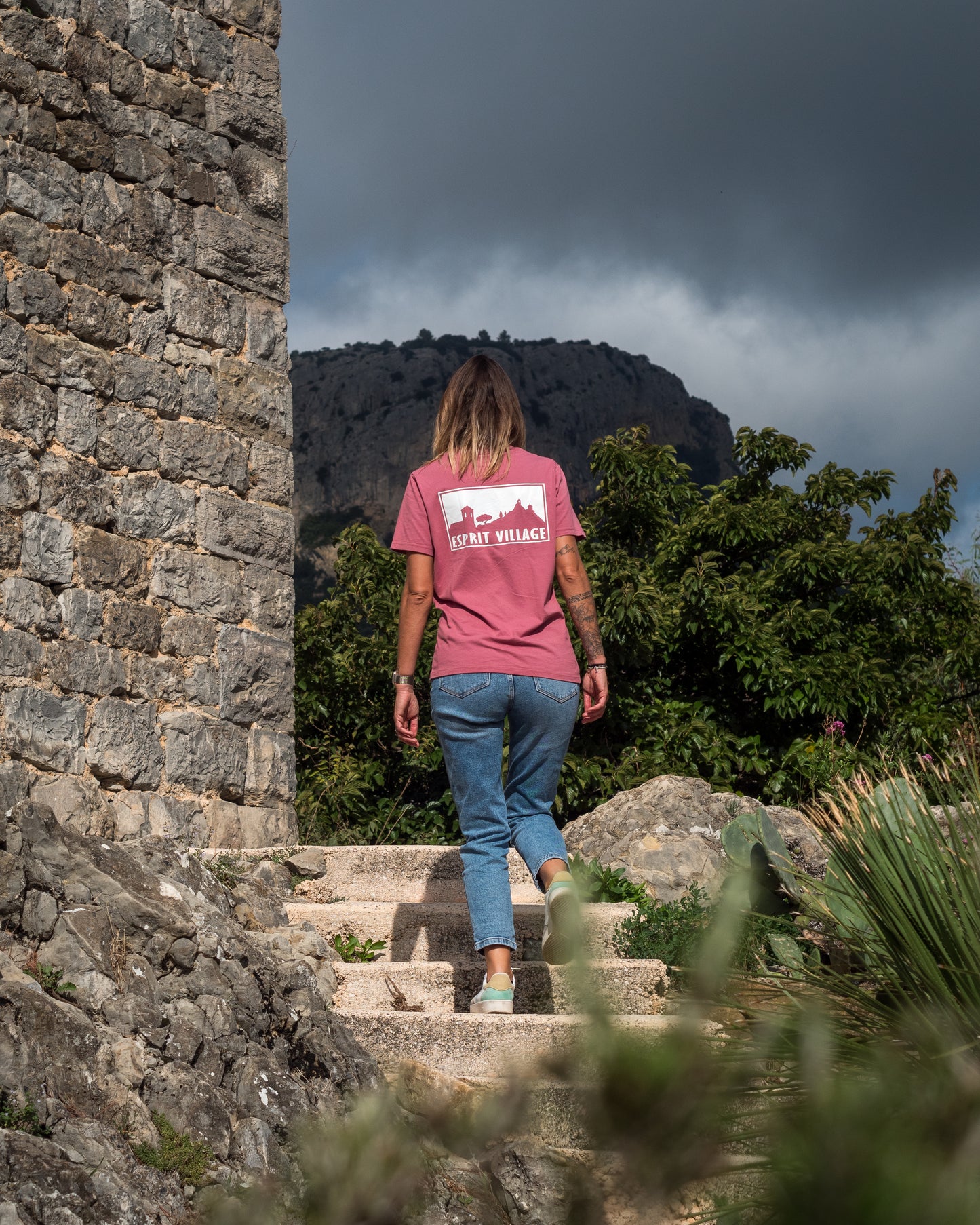 T-shirt "Original" Rose Antique