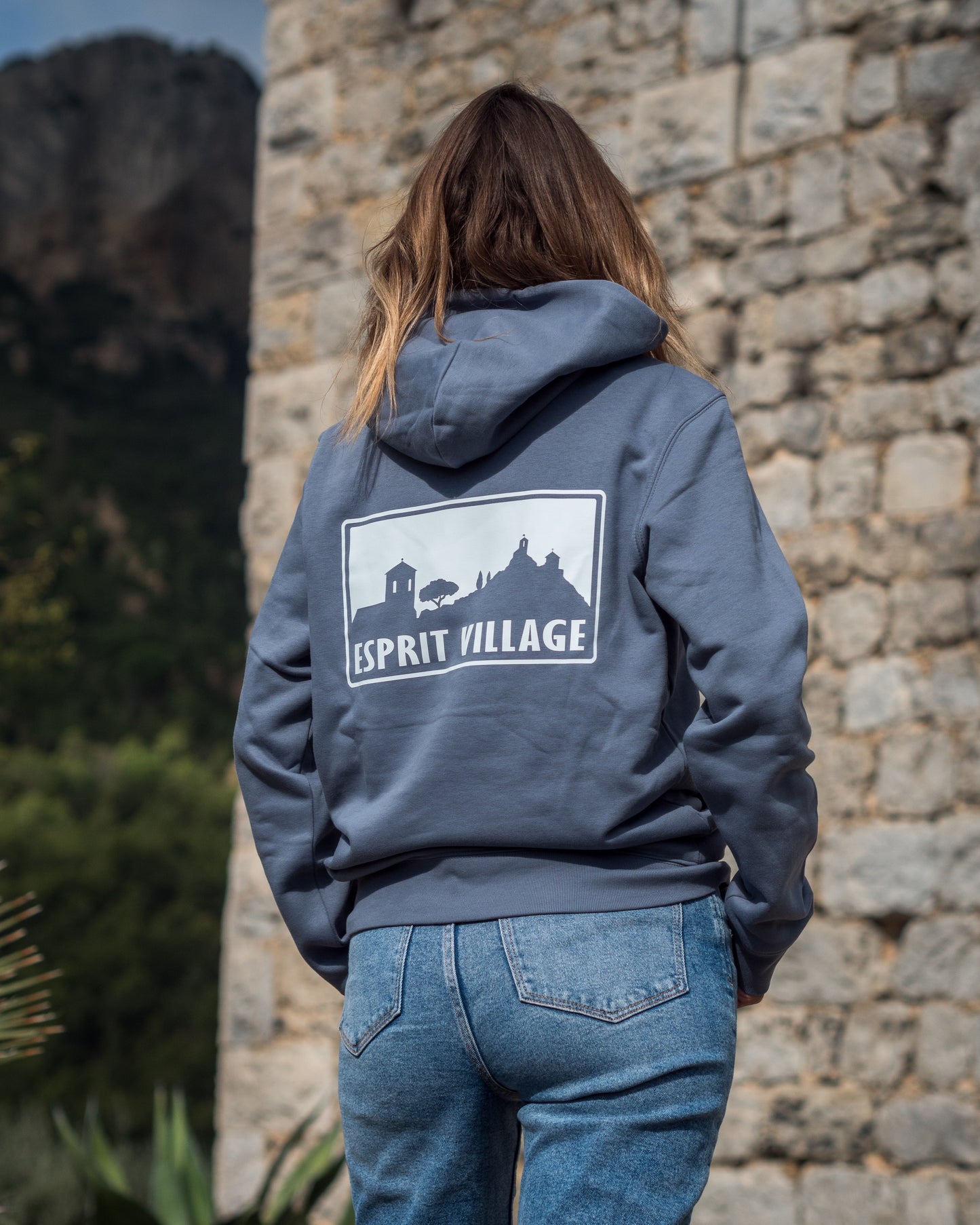 Sweat à capuche "Village"
