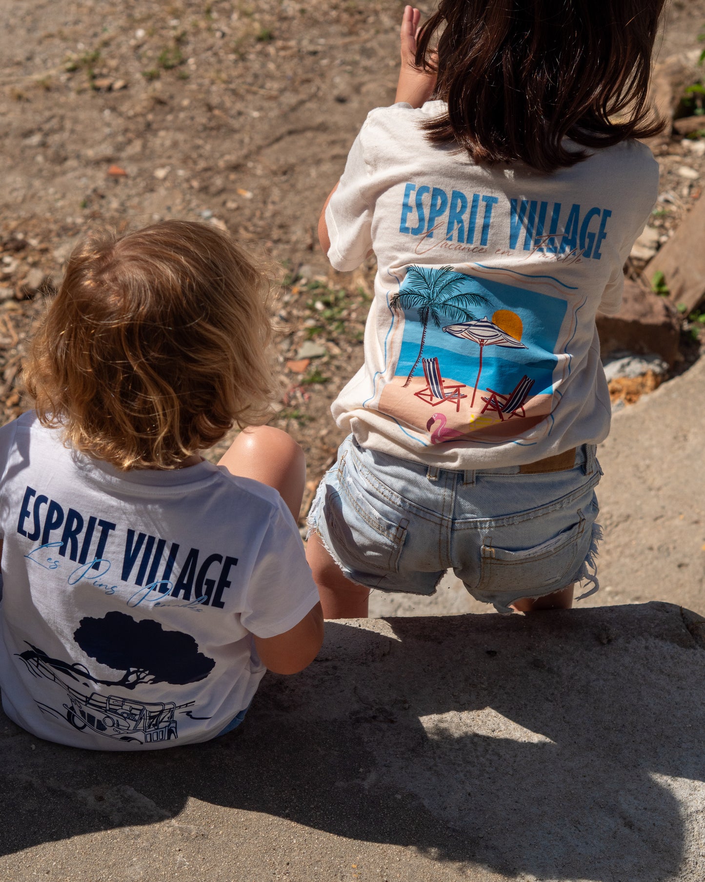 T-shirt "Vacances en Famille" Enfant