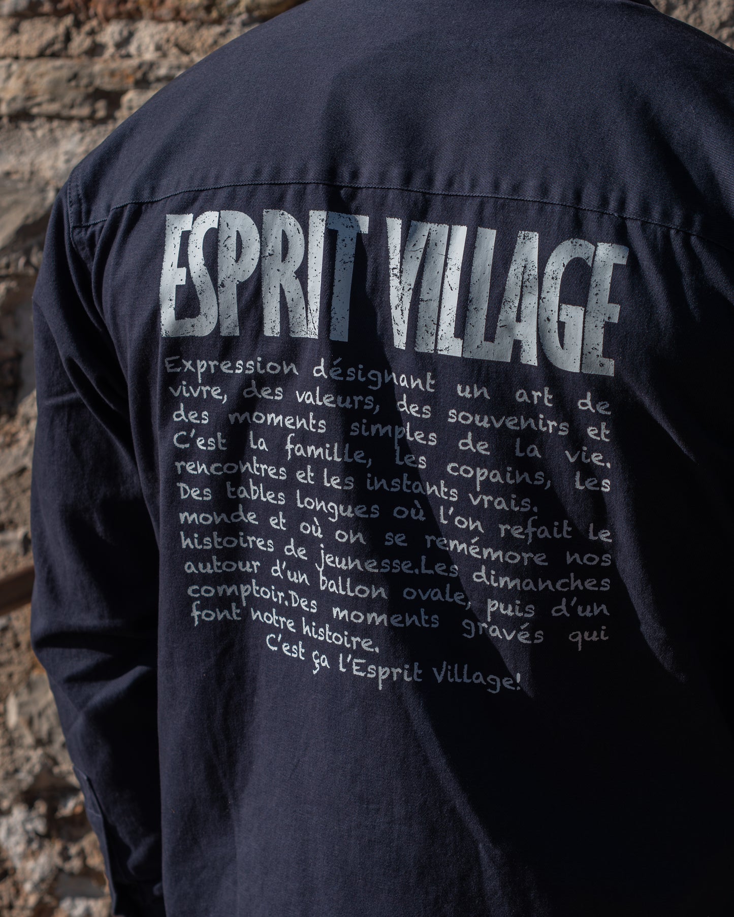 Surchemise Bleu Marine "Définition"