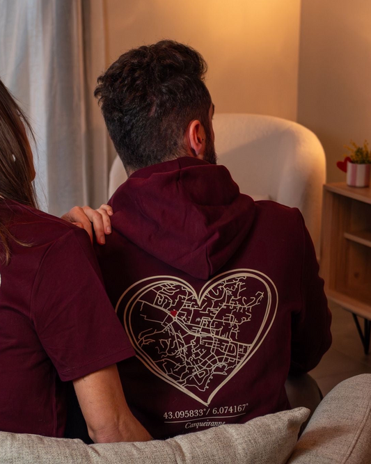 Sweat à capuche "Saint Valentin" Edition limitée
