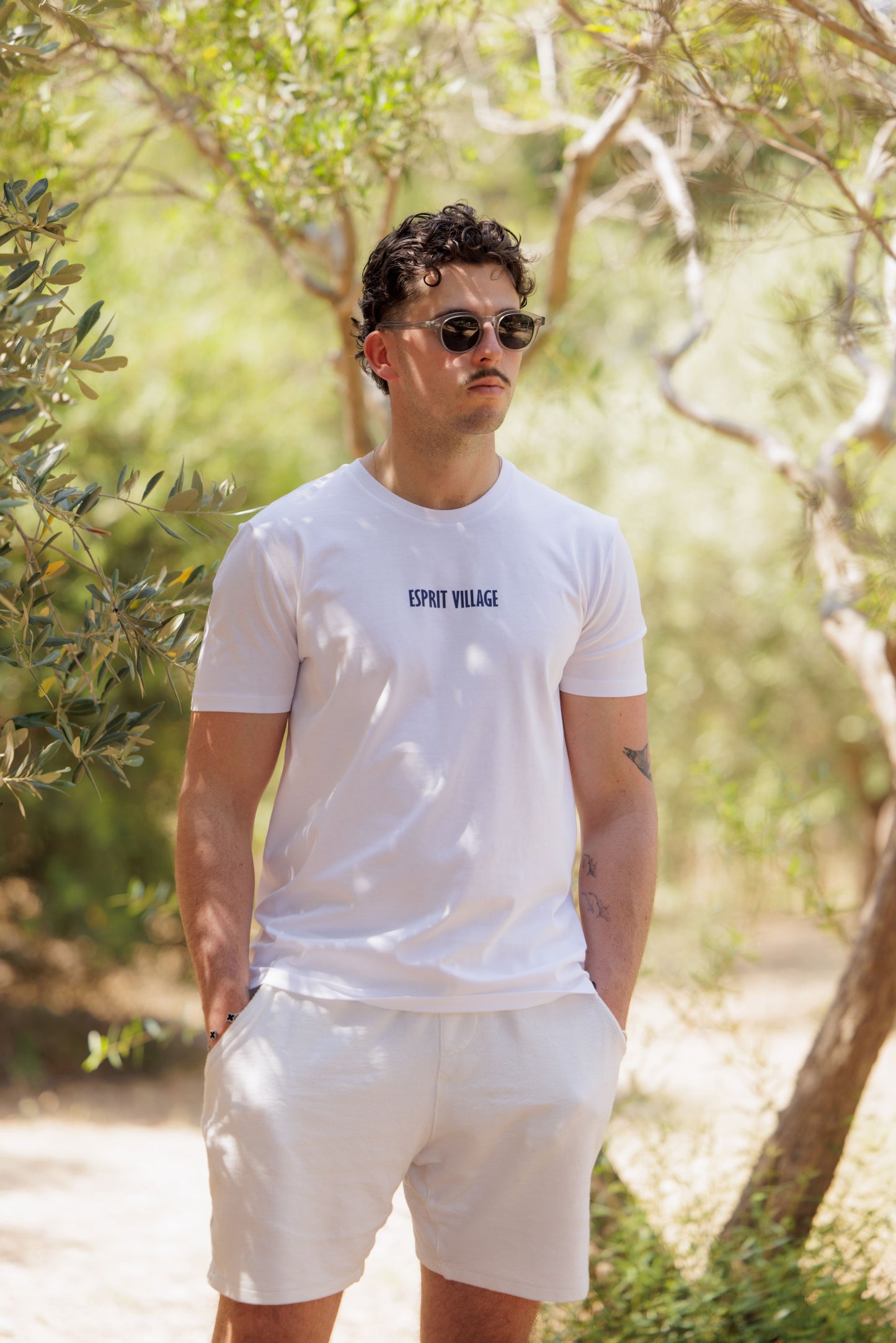 T-shirt "Carqueiranne" Unisexe - Blanc