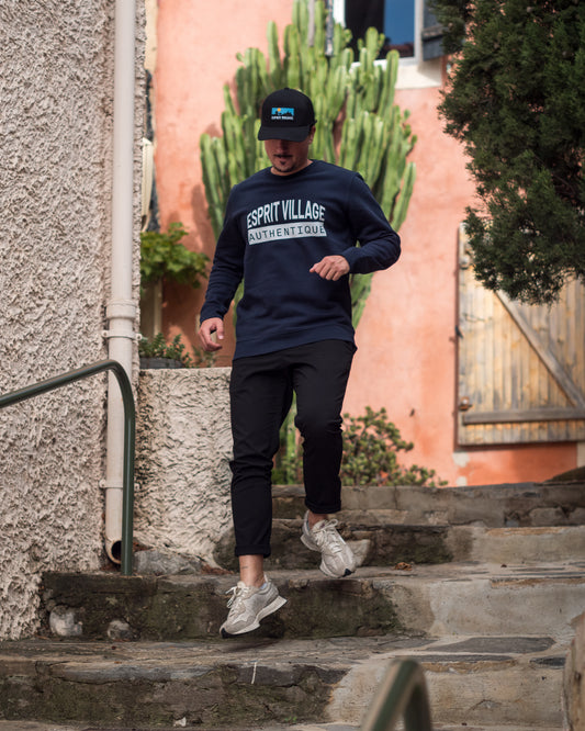 Sweat col rond "Authentique"