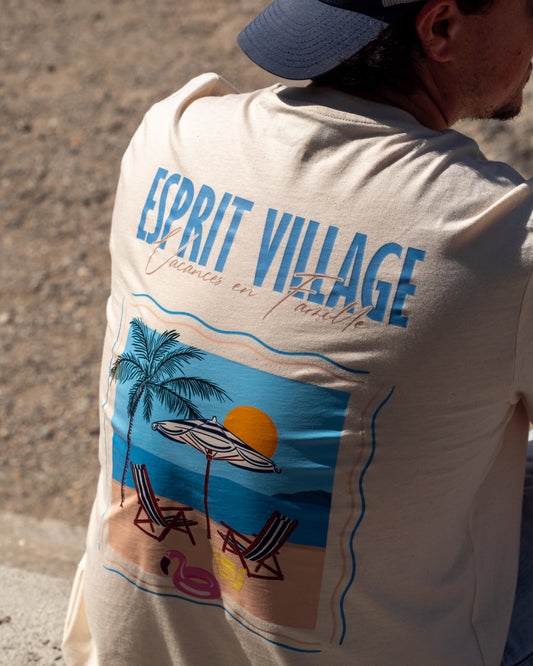 T-shirt "Vacances en famille" Homme