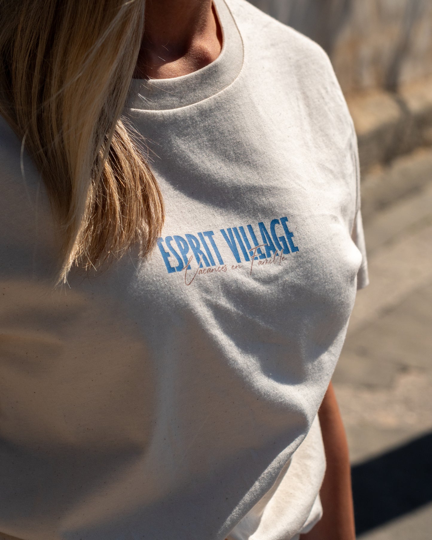 T-shirt "Vacances en famille" Femme