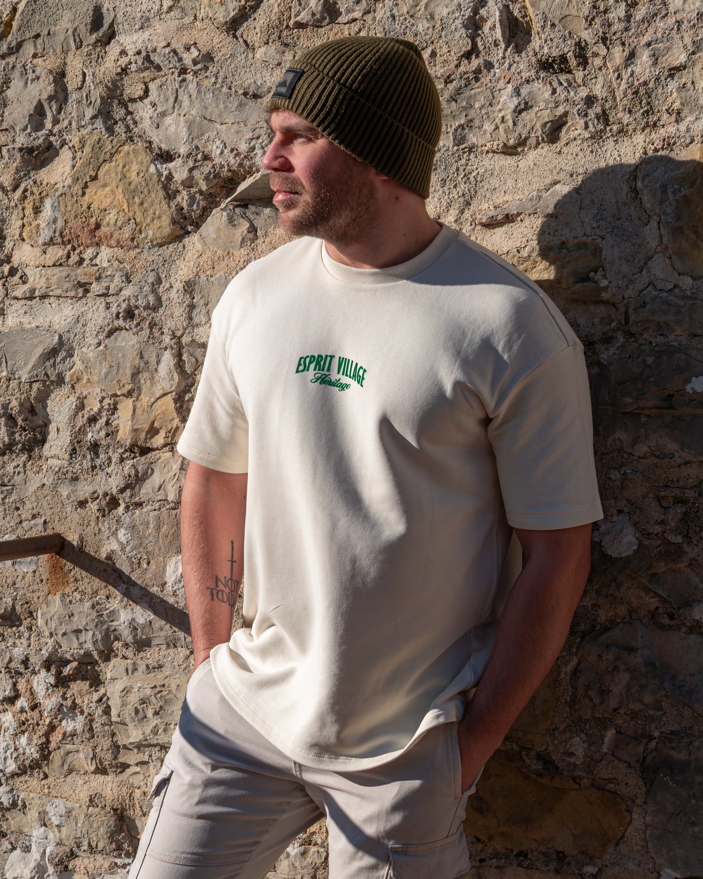 T-shirt sweat manche courte "Héritage" - Unisexe