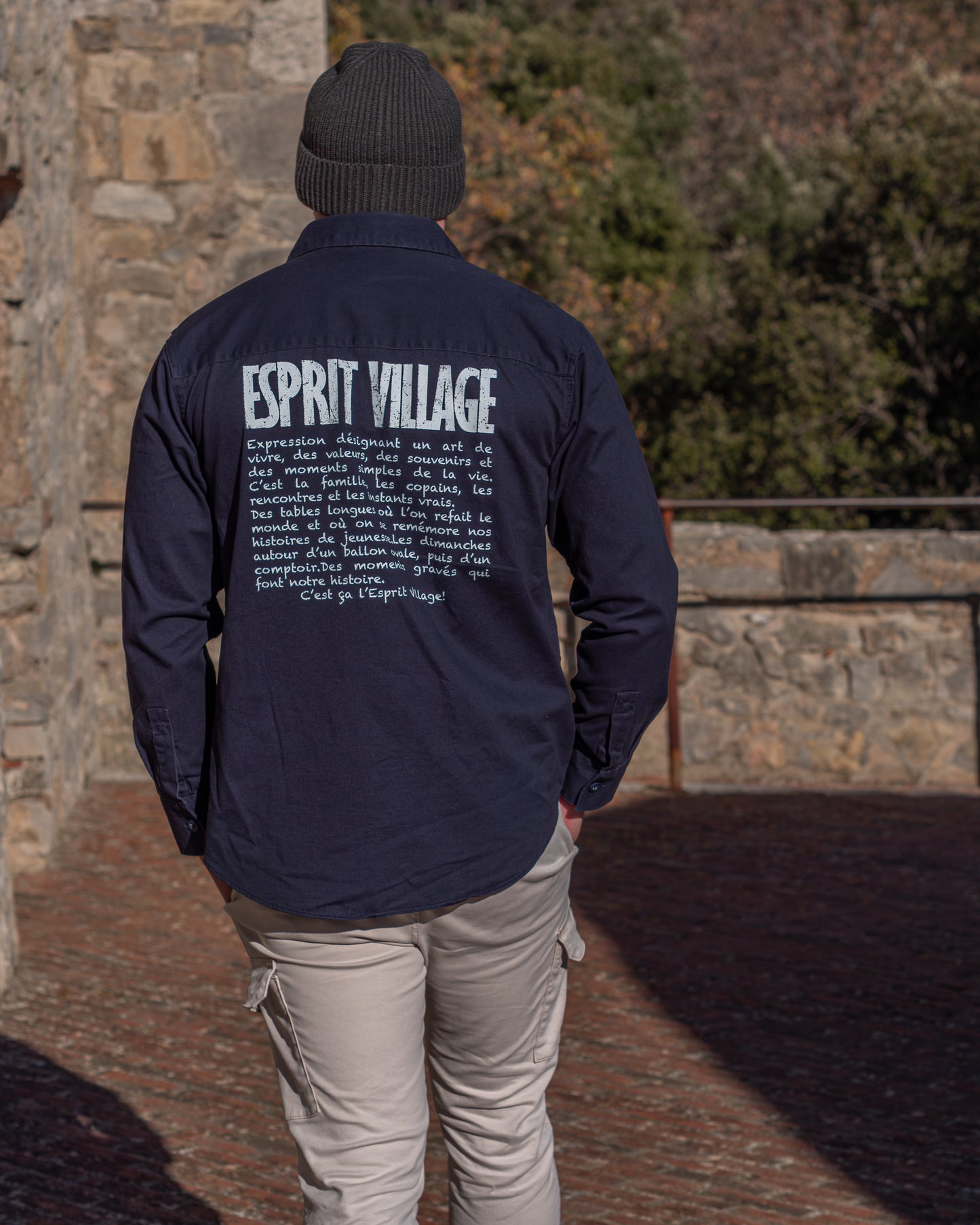 Surchemise Bleu Marine "Définition"